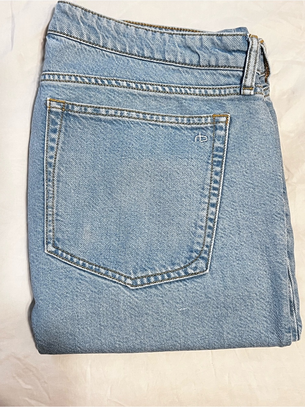 Rag & Bone Blue Light Wash Boyfriend Jeans | Size 32
